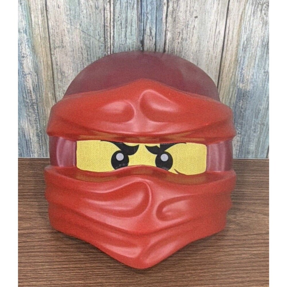 LEGO Ninjago Kai Mask Red Ninja of Fire Halloween Costume Child Kids Disguise